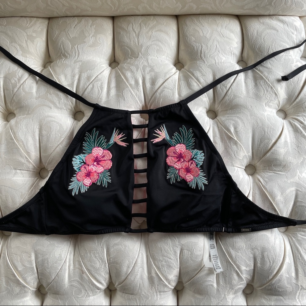 VS pink bathing suit top